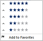 Context Menu: Priority/Favorites (Add) Context Menu: Priority/Favorites (Add)